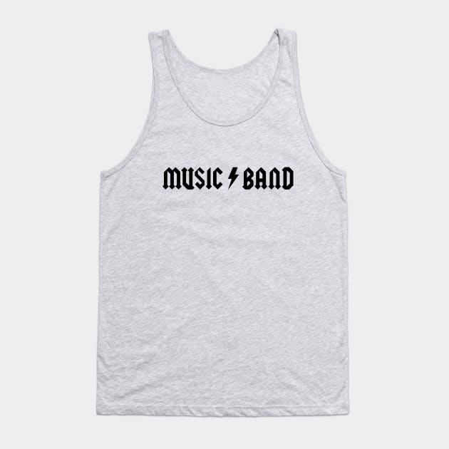 Music Band Tank Top by trev4000